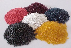 Plastic pellets used for custom plastic injection molding